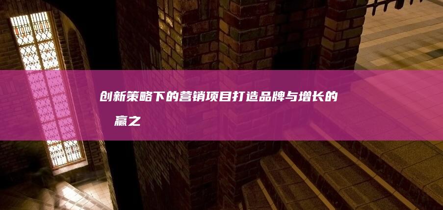 创新策略下的营销项目：打造品牌与增长的双赢之路